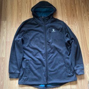 Flying Point Surf & Sport JACKET Dark Gray Sz XXL